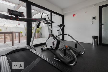 Studio para alugar com 35m², 1 quarto e 1 vaga Studio para alugar com 35m², 1 quarto e 1 vagaAcademia