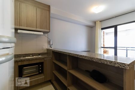 Studio para alugar com 35m², 1 quarto e 1 vaga Studio para alugar com 35m², 1 quarto e 1 vagaCozinha