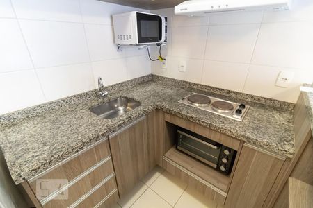 Studio para alugar com 35m², 1 quarto e 1 vaga Studio para alugar com 35m², 1 quarto e 1 vagaCozinha