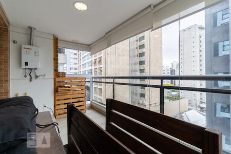Varanda da Sala de kitnet/studio para alugar com 1 quarto, 35m² em Vila Mariana, São Paulo