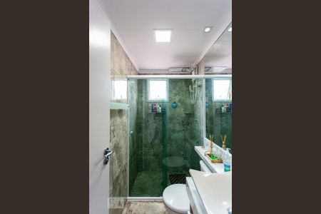 Apartamento à venda com 57m², 2 quartos e 1 vaga Apartamento à venda com 57m², 2 quartos e 1 vagaBanheiro da Suíte