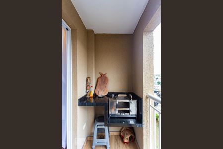 Varanda de apartamento à venda com 2 quartos, 57m² em Santo Antônio, Osasco