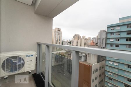 Studio para alugar com 25m², 1 quarto e sem vagaVaranda