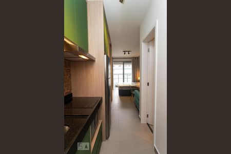 Studio para alugar com 25m², 1 quarto e sem vagaCozinha