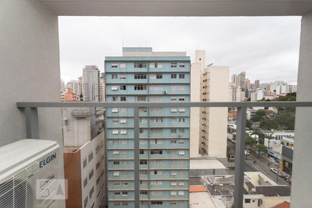 Studio para alugar com 25m², 1 quarto e sem vagaVaranda