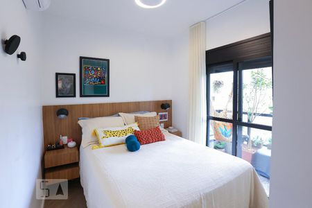 Quarto de apartamento à venda com 1 quarto, 38m² em Vila Nova Conceição, São Paulo