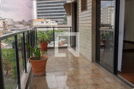 Varanda de apartamento para alugar com 3 quartos, 148m² em Maracanã, Rio de Janeiro