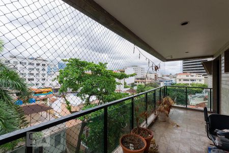 Varanda da Sala de apartamento para alugar com 3 quartos, 148m² em Maracanã, Rio de Janeiro