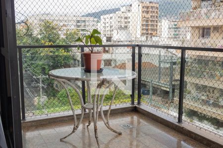 Varanda de apartamento à venda com 3 quartos, 148m² em Maracanã, Rio de Janeiro