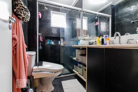 Apartamento para alugar com 130m², 3 quartos e 2 vagasBanheiro da Suíte 1