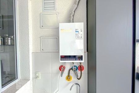 Apartamento para alugar com 57m², 2 quartos e 1 vagaDetalhe Lavanderia