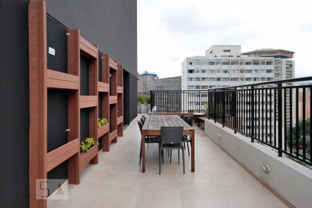 Studio à venda com 21m², 1 quarto e sem vagaTerraço