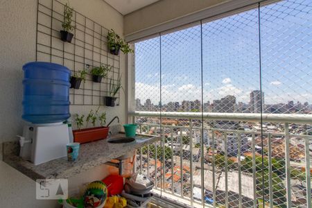 Varanda da Sala de apartamento à venda com 2 quartos, 57m² em Quinta da Paineira, São Paulo