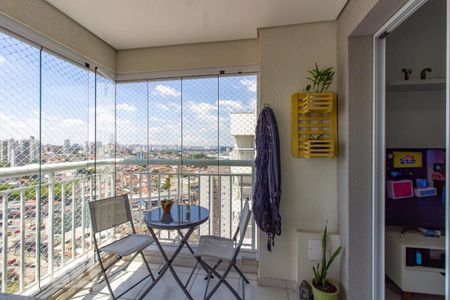 Varanda da Sala de apartamento à venda com 2 quartos, 57m² em Quinta da Paineira, São Paulo