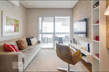 Sala de apartamento para alugar com 3 quartos, 93m² em Pinheiros, São Paulo