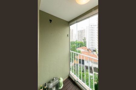 Varanda de apartamento à venda com 2 quartos, 53m² em Vila Olímpia, São Paulo