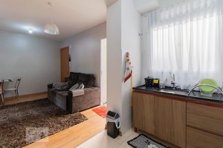 Sala de apartamento à venda com 1 quarto, 52m² em Santo Andre, São Leopoldo