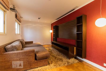 Sala de TV de apartamento à venda com 3 quartos, 370m² em Higienópolis, São Paulo