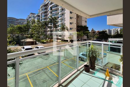 Varanda de apartamento à venda com 2 quartos, 72m² em Recreio dos Bandeirantes, Rio de Janeiro