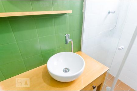 Banheiro Social de apartamento à venda com 1 quarto, 48m² em Vila Monte Alegre, São Paulo