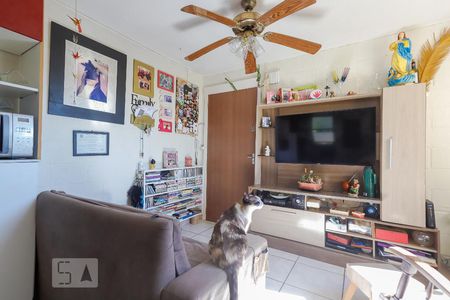 Sala de apartamento à venda com 2 quartos, 35m² em Mário Quintana, Porto Alegre