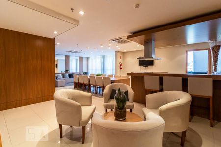 Studio para alugar com 58m², 2 quartos e 1 vaga Studio para alugar com 58m², 2 quartos e 1 vagaSalão de festas