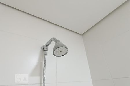 Studio para alugar com 58m², 2 quartos e 1 vaga Studio para alugar com 58m², 2 quartos e 1 vagaDetalhe banheiro social - Chuveiro