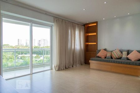Sala de apartamento para alugar com 3 quartos, 113m² em Barra da Tijuca, Rio de Janeiro