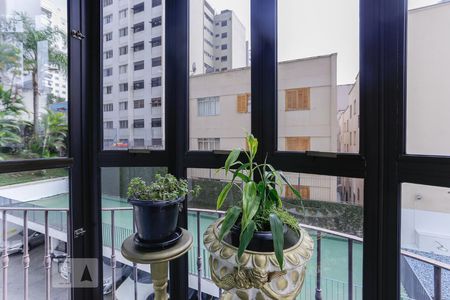 Varanda Sala de apartamento à venda com 4 quartos, 136m² em Pompeia, São Paulo