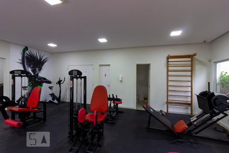 Casa de condomínio para alugar com 120m², 3 quartos e 2 vagas Casa de condomínio para alugar com 120m², 3 quartos e 2 vagasÁrea comum - Academia