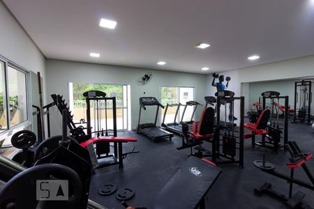 Casa de condomínio para alugar com 120m², 3 quartos e 2 vagas Casa de condomínio para alugar com 120m², 3 quartos e 2 vagasÁrea comum - Academia