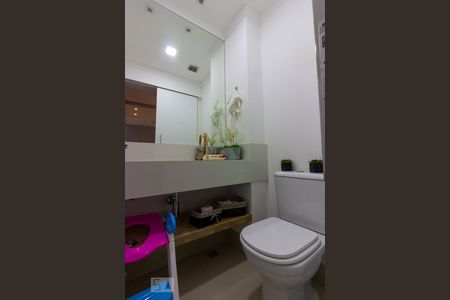 Lavabo de casa de condomínio para alugar com 3 quartos, 120m² em Chácara Pavoeiro, Cotia