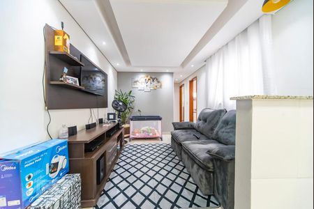 Sala de apartamento à venda com 2 quartos, 100m² em Parque Erasmo Assunção, Santo André