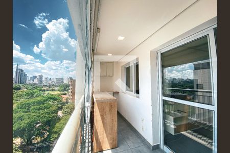Varanda da Sala de apartamento para alugar com 1 quarto, 32m² em Butantã, São Paulo