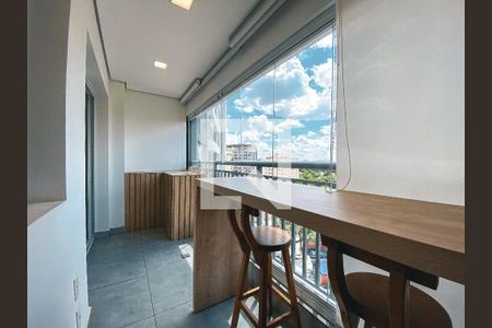 Varanda da Sala de apartamento para alugar com 1 quarto, 32m² em Butantã, São Paulo
