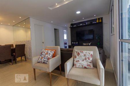 Sala de apartamento à venda com 3 quartos, 98m² em Vila Polopoli, São Paulo