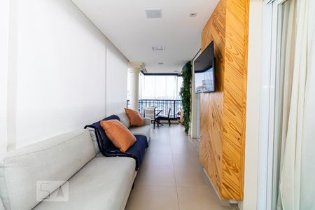 Varanda da Sala e Suíte 1 de apartamento à venda com 3 quartos, 250m² em Vila Maria Alta, São Paulo