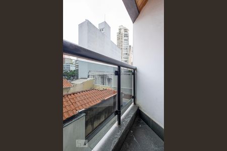 Sala - Varanda de apartamento à venda com 1 quarto, 39m² em Jardim Paulista, São Paulo