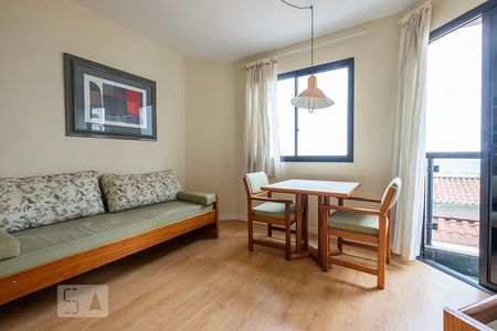 Sala de apartamento à venda com 1 quarto, 39m² em Jardim Paulista, São Paulo