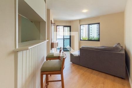 Sala de apartamento para alugar com 1 quarto, 44m² em Jardim Paulista, São Paulo