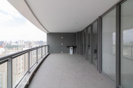 Varanda  de apartamento à venda com 2 quartos, 109m² em Vila Nova Conceição, São Paulo