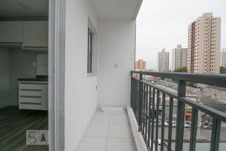 Varanda de apartamento para alugar com 1 quarto, 25m² em Brás, São Paulo