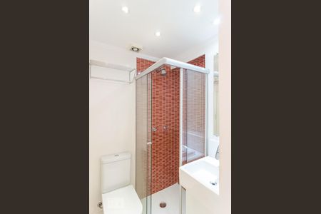 Banheiro Social de apartamento à venda com 2 quartos, 70m² em Campo Belo, São Paulo