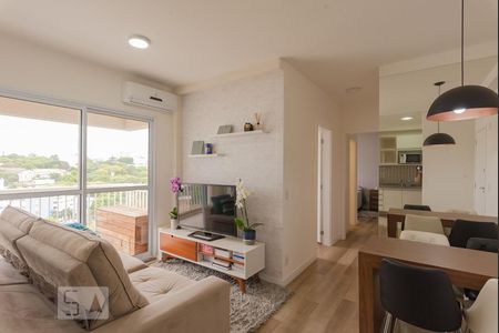 Sala de apartamento para alugar com 2 quartos, 55m² em Chácaras Campos Elíseos, Campinas