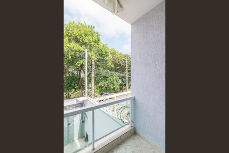 Varanda da Sala de casa à venda com 3 quartos, 160m² em Vila Lucinda, Santo André