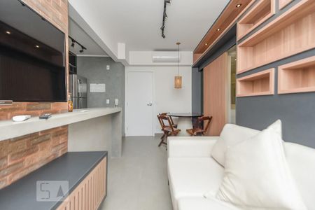 Sala de apartamento à venda com 1 quarto, 40m² em Centro, São Paulo