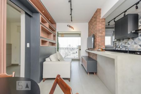 Sala de apartamento à venda com 1 quarto, 40m² em Centro, São Paulo