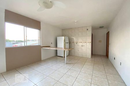 Sala/Cozinha de apartamento para alugar com 1 quarto, 36m² em Vila Nova, Novo Hamburgo
