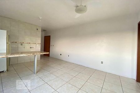 Sala/Cozinha de apartamento para alugar com 1 quarto, 36m² em Vila Nova, Novo Hamburgo