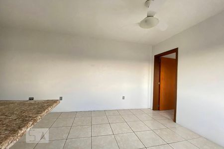 Sala/Cozinha de apartamento à venda com 1 quarto, 36m² em Vila Nova, Novo Hamburgo